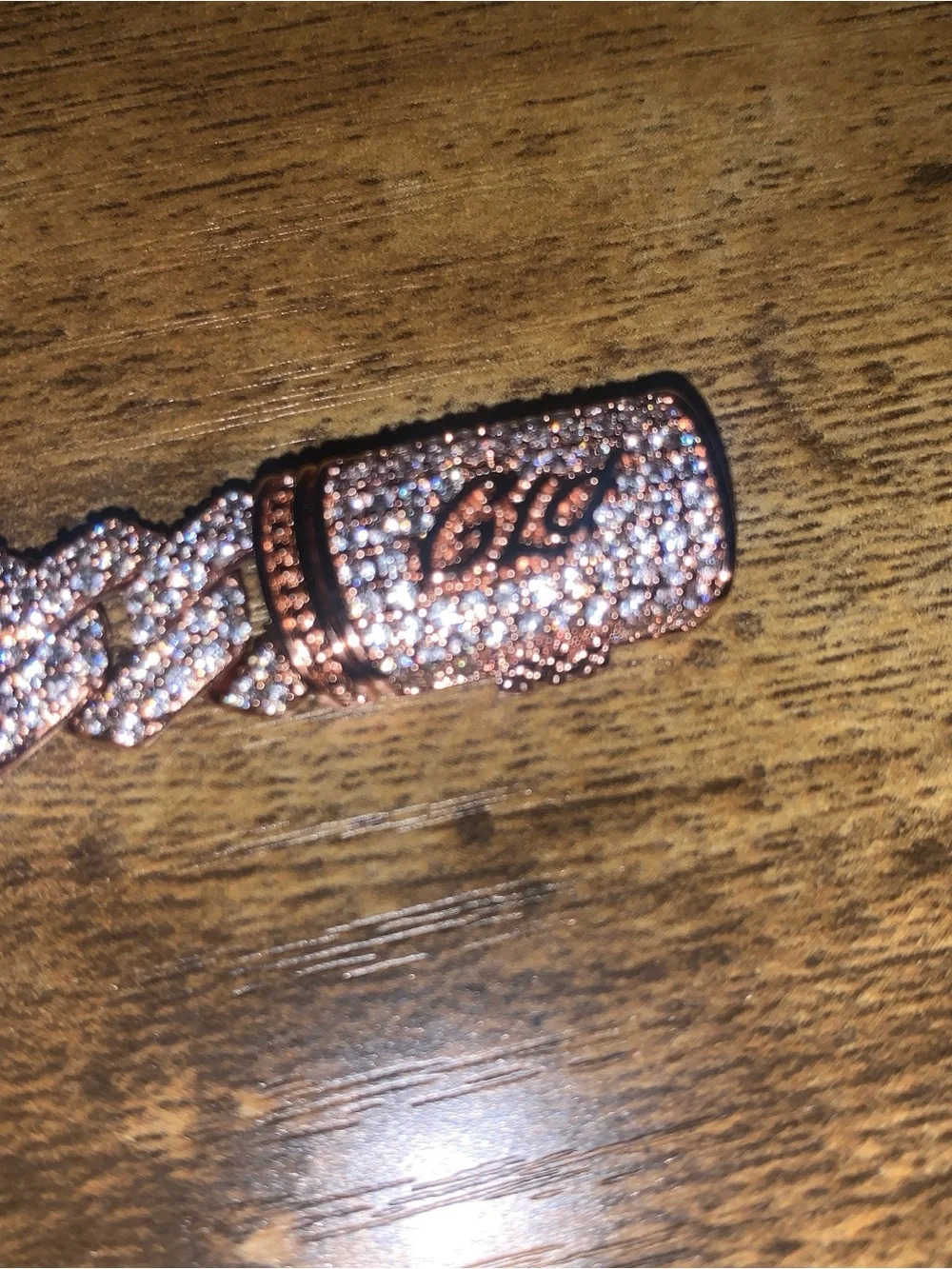 GLD Cuban link Diamond Chain